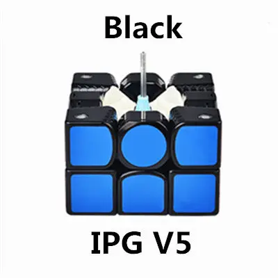 IPG V5 Black GAN356 X Магнитный магический скоростной кубик Профессиональный 356X магниты головоломка cubo magico gan 356 X Развивающие игрушки для детей - Цвет: IPG V5 Black