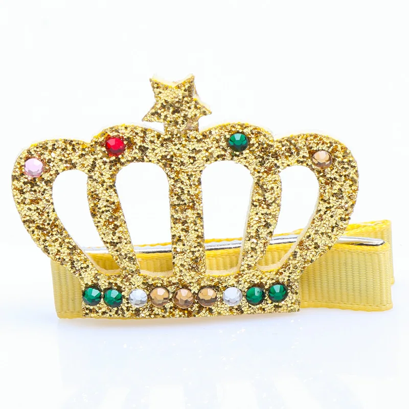 Заколки для волос 1 шт. модные милые блестящие объемные тиары заколки в виде