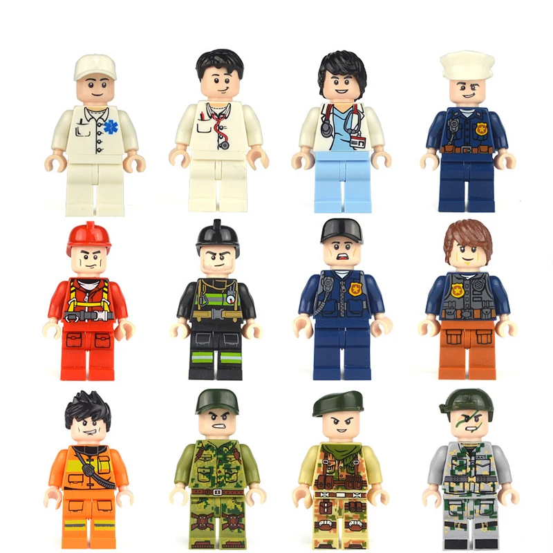 100 шт./лот Ninjago фигурки Marvel блоки образовательные строительные кирпичи игрушки набор для детей игрушки