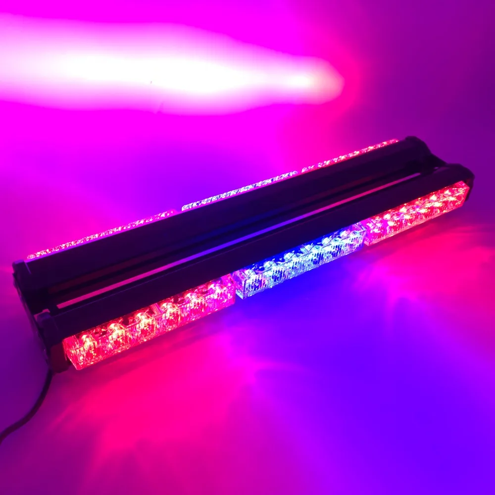 36 LED длинный ряд на крышу автомобиля мигающий свет мини Потолочный стробоскоп
