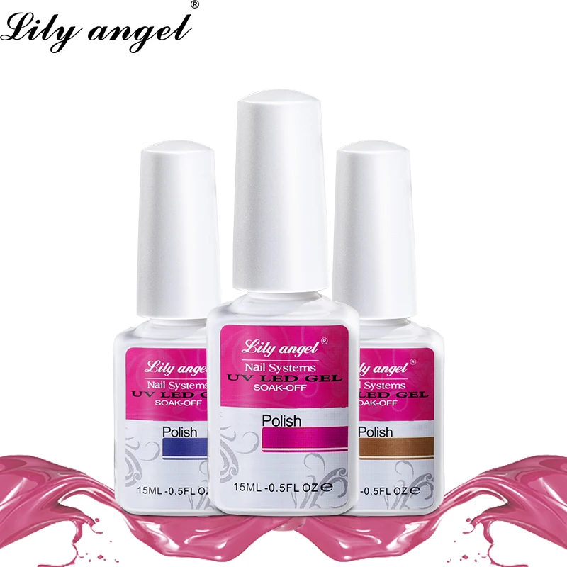 Lily Angel новейший 15 мл УФ-гель для ногтей замачиваемый светодиодный Гель-лак для ногтей длительного действия Гель-лак DIY дизайн FP1-30