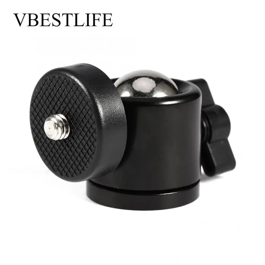 Мини штатив VBESTLIFE вращающийся на 360 градусов с винтовой шариковой головкой 1/4