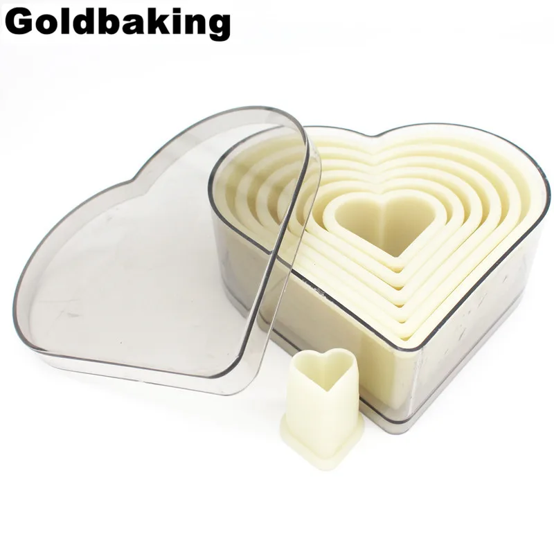 Нейлоновые формы для печенья 7 шт.|heart cookie cutter|cutter moldcookie cutter set |