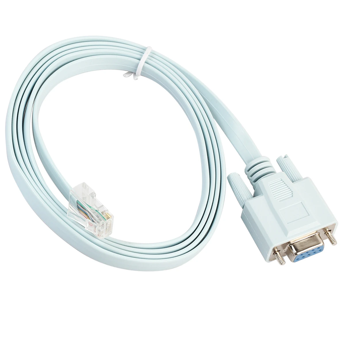 Кабель переходник DB9 на консоль RJ45 5 футов|Компьютерные кабели и разъемы| |