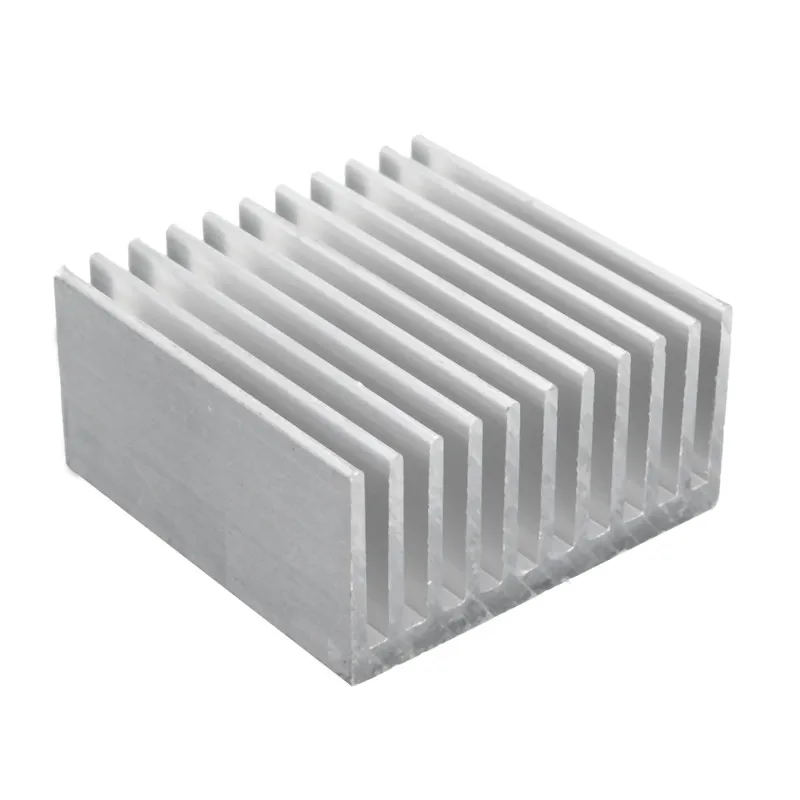 Высокое качество Радиатор модуль 40x40x20 мм алюминиевый радиатор IC Радиатор охлаждения ребра радиатор для ЦП светодиодный активный компонент