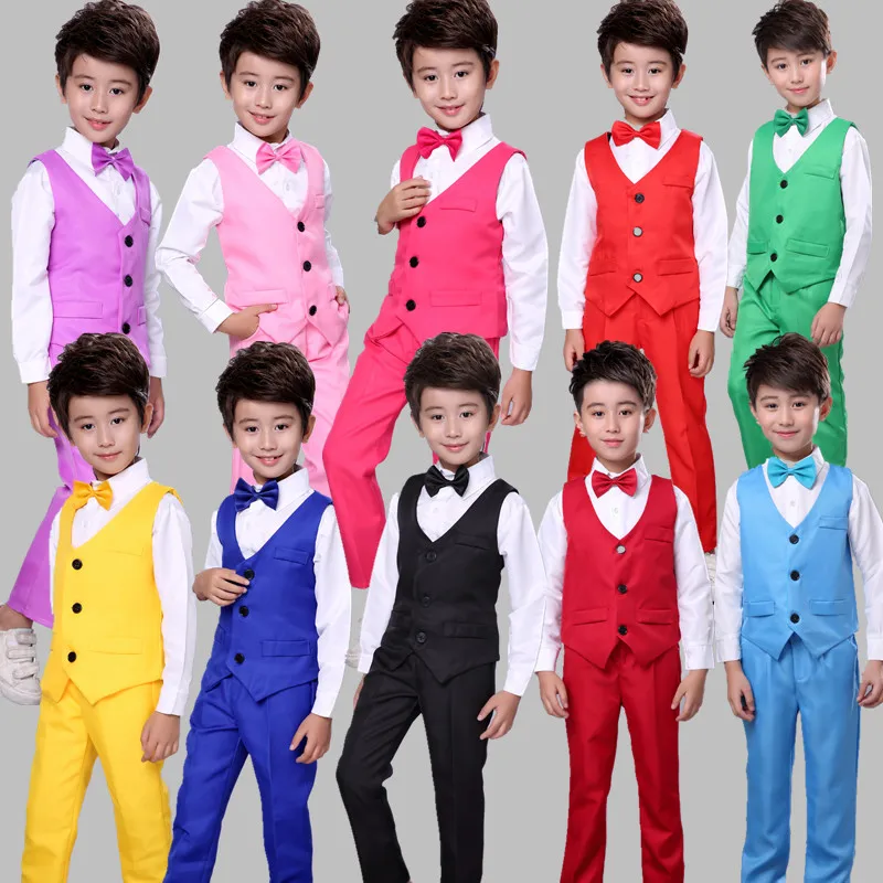 

Jazz Dance Costumes Kids Colorful Long Sleeve Stage Outfits Children Performance Party Dance Wear Suit Dancing Clothes DNV11588