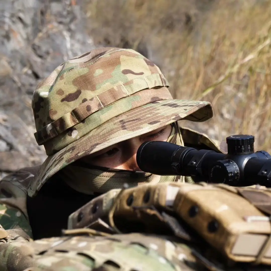 Армейская Военная Тактическая шапка boony регулируемая не царапающаяся женская