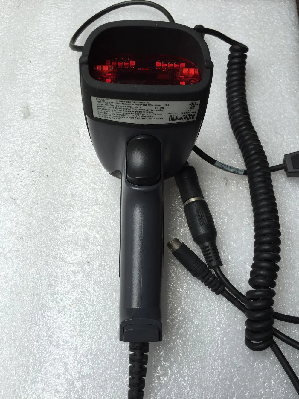 Metrologic Focus MS1690 сканер штрих кода с usb кабелем протестирован|scanner bar code|scanners codescanner |