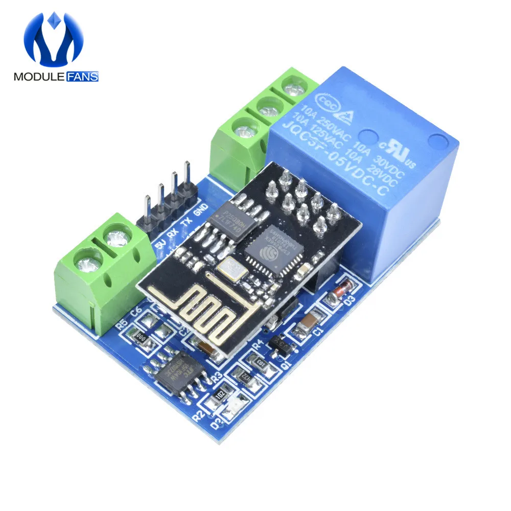 ESP8266 Esp01 ESP 01 сети Беспроводной WI FI триггерный релейный модуль Интернет вещей IOT