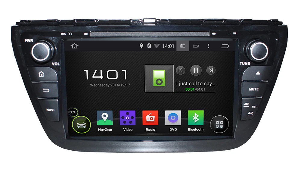 Quad Core HD 2 din 8 &quotAndroid 5.1 Автомобиль DVD GPS для Suzuki SX4/S Крест 2014 С 3 Г/WIFI ПК Автомобиля