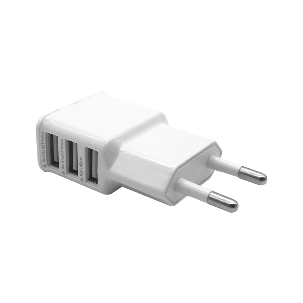 Xnyocn быстрой зарядки 5V 3.4A 3-Порты и разъёмы USB устройство для зарядки из настенной розетки для дома и путешествий AC Зарядное устройство адаптер для сотового телефона планшета(ЕС штепсельная вилка стандарта США