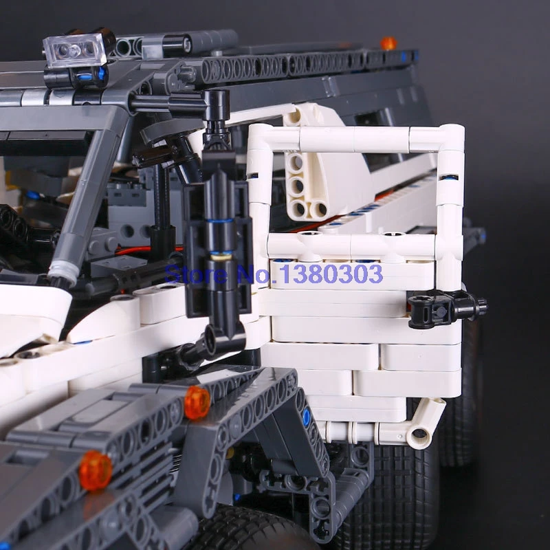 Бренд 23011 техника Avtoros шаман 8x8 здание с электродвигателями батарея функции блоки