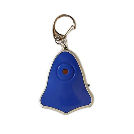 Bell Blue Светодиодный свет мини анти-потерянный сигнал для нахождения ключей мигающий бегущий пульт дистанционного управления детский ключ сумка локатор кошелька домашнее животное Сигнализация напоминание Прямая - Цвет: Bell Blue