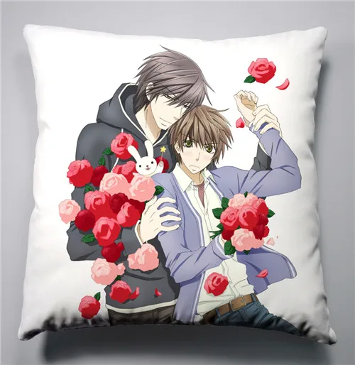 Цвет: желтый Аниме Манга Sekai Ichi Hatsukoi 40x40 см чехол для подушки сиденья постельные принадлежности Подушка 001 - Цвет: Цвет: желтый