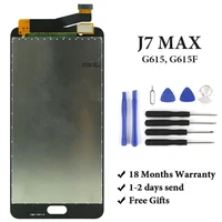 for samsung j7 max lcd display grade oem amoled with digitizer touch screen assembly for samsung g615 g615f lcd screen
