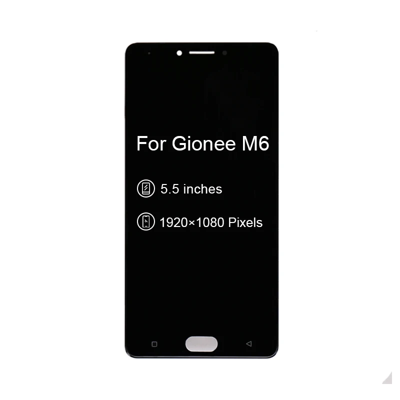 for Gionee M6 LCD Screen with Touch Digitizer Panel Display Assembly Repair 100% Tested 5.5 inch Free Shipping | Мобильные телефоны