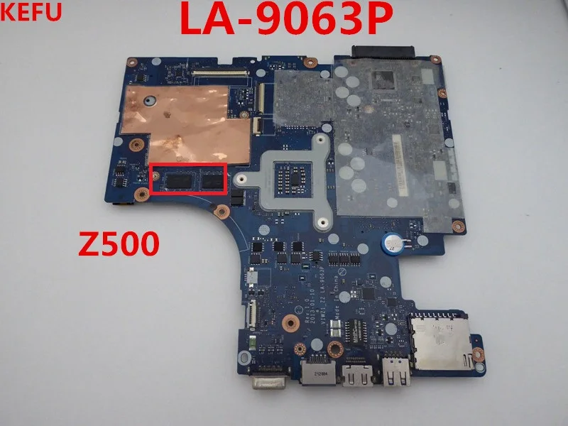Материнская плата KEFU для ноутбука Lenovo Z500 DDR3 бесплатная доставка | Компьютеры и