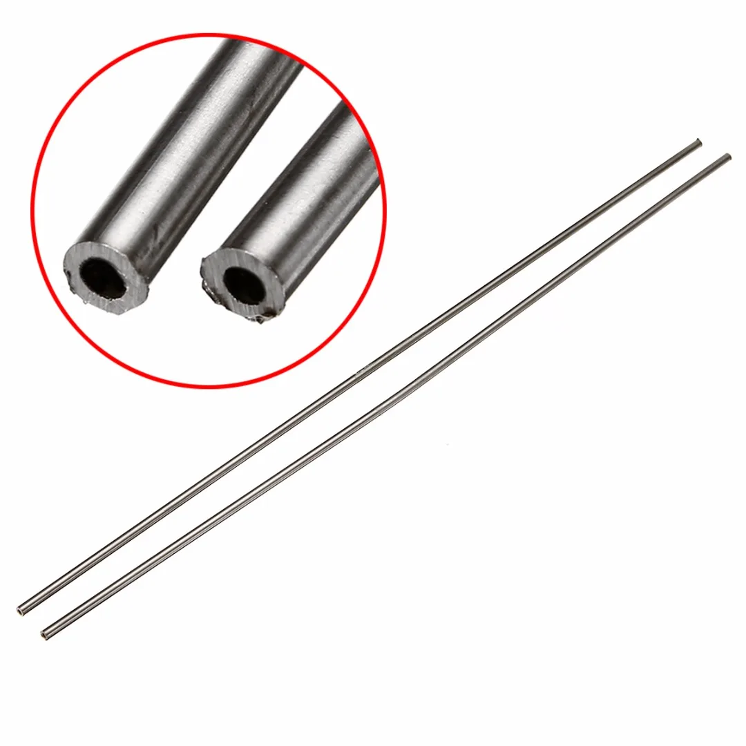 

2pcs 304 Stainless Steel Capillary Tube Tubing Set OD 5mm ID 3mm Length 500mm For Industry Tools