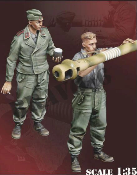 1/35 смолы фигура Строительный набор картина с изображением солдат | Игрушки и