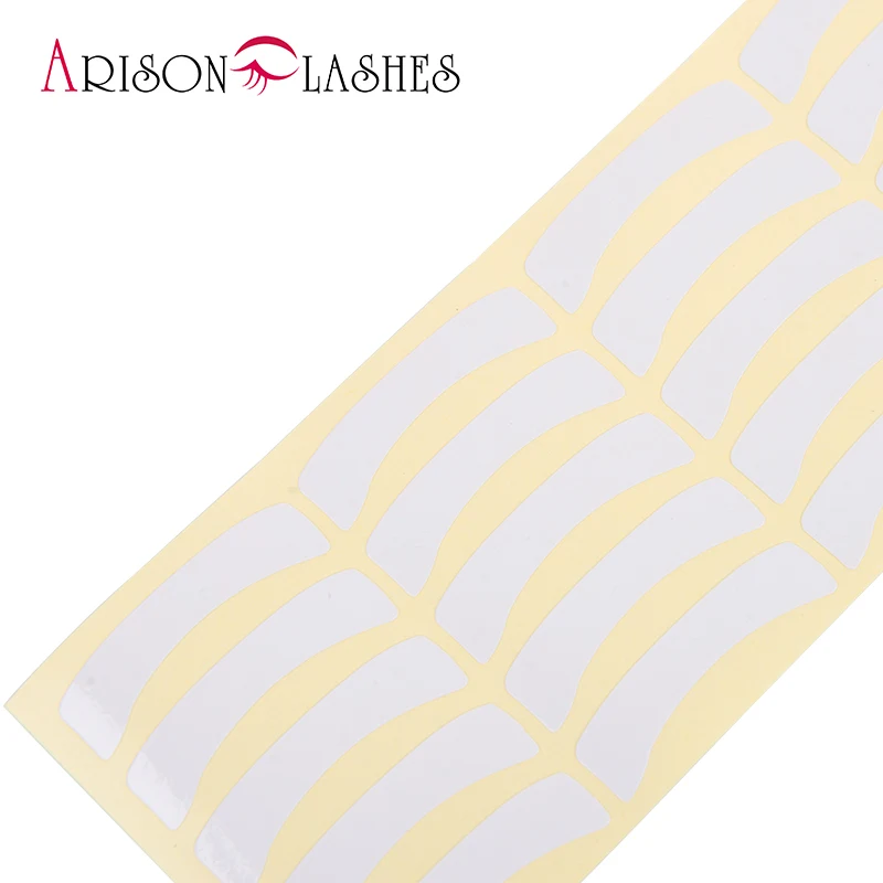 Arison Lashes 100 парт/Лот бумажные патчи подушечки под глаза для ресниц наклейки