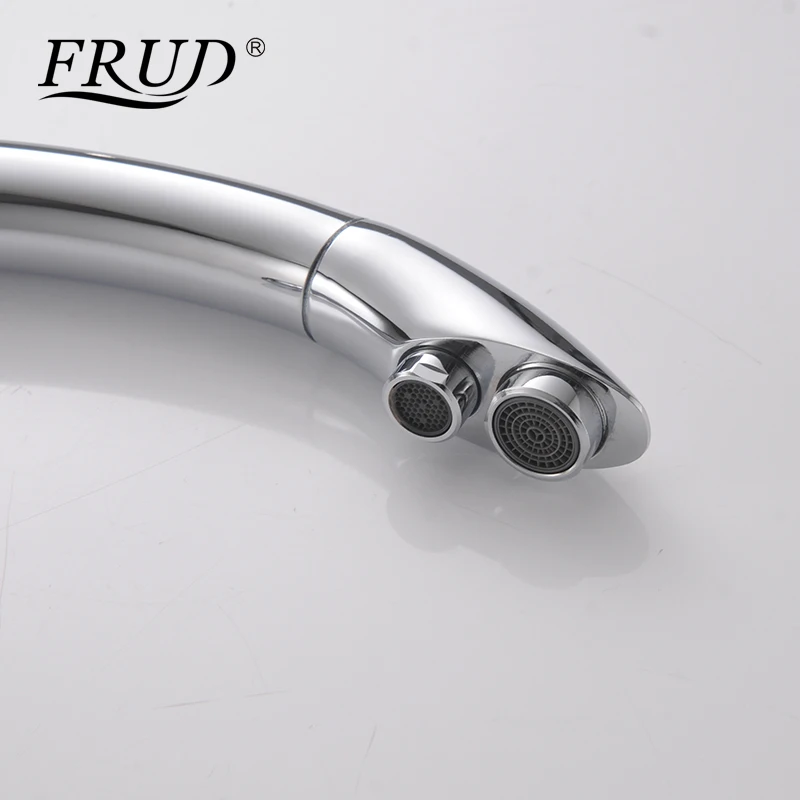 FRUD кухонный кран 3 цвета flitered для раковины воды смеситель набортный Смеситель