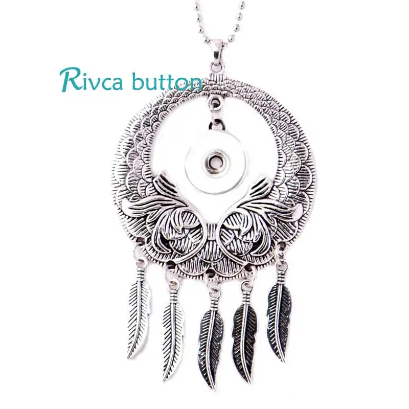 RIvca украшение с защелкой серпантин стиль кленовые листья ожерелье кисточками для