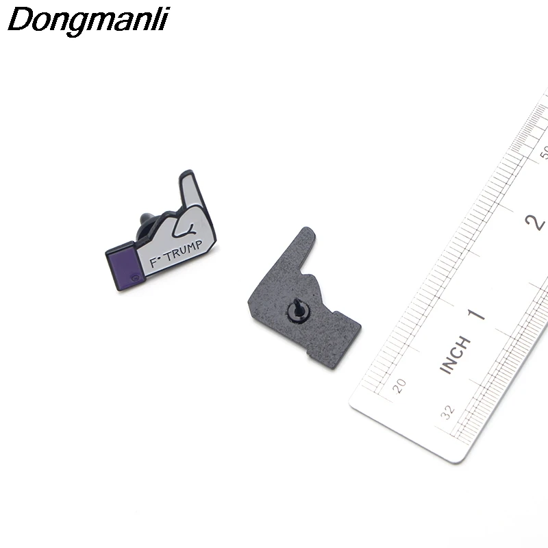 P3528 Dongmanli забавные классные эмалированные булавки и броши для женщин и мужчин значки на рюкзак с отворотом сумки значок подарки