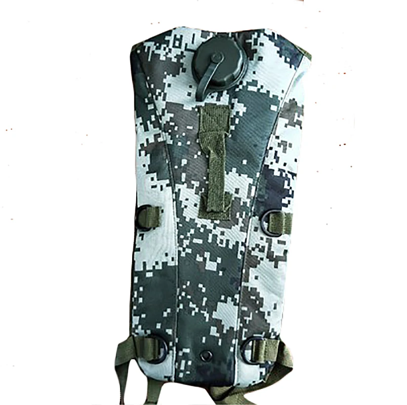 07Digital 3L Water Bag Molle Military Camouflage Tactical Hydration Backpack Outdoor Camping Nylon Fashion Water Bladder Bag For Cycling - Цвет: 07Digital