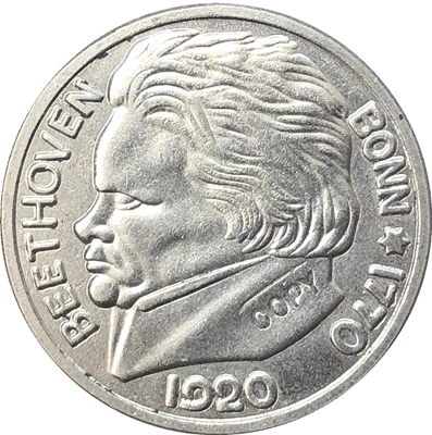 

Немецкий 1920 50 Pfennig Монета КОПИЯ 25,7 мм