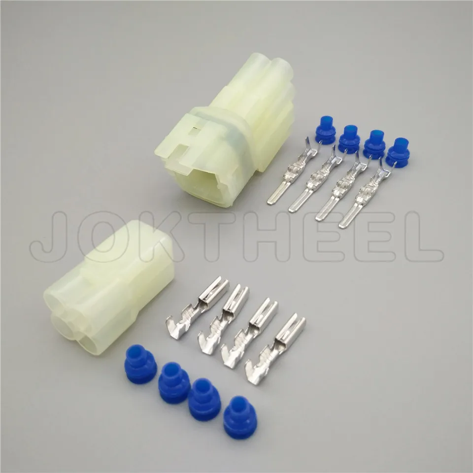 1-50 sets Sumitomo HM 090 male female 4 pin way Oxygen Sensor plug connector for Changan Suzuki 6187-4441 6180-4181