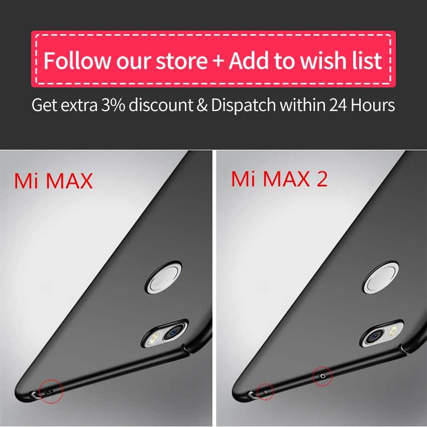 Чехол для Xiaomi Mi Max 3 2 тонкий матовый чехол MSVII Max2 Max3 жесткий с держателем задняя