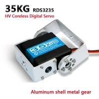 1x hv high torque servo motor robot servo 35kg rds3235 metal gear coreless motor digital servo arduino servo for robotic diy