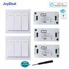 Умный Wi-Fi РЧ 433 МГц 1CH релейный переключатель дистанционного управления приемник 10A 110V 220V умный дом гаджеты беспроводной светильник управление APP