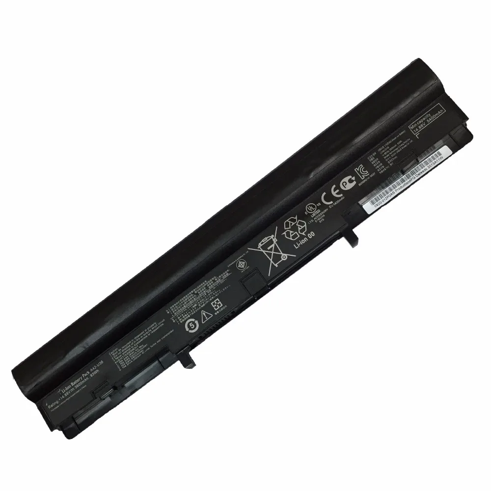 14 88 в 83 Втч 5600 мАч Новый аккумулятор для ноутбука asus A42-U36 U32 U32U U36 U36J U36JC U36S U36SD U36SG U44