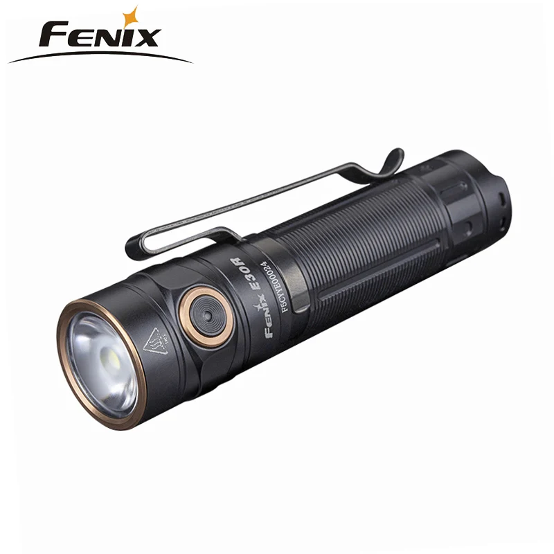 Портативный уличный водонепроницаемый фонарик FENIX E30R с магнитной зарядкой 1600