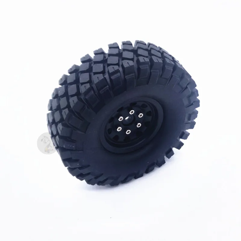 

4 pcs x 1:10 RC climbing car 1.9 inch 114mm simulated gravel tires with wheel tire skin for SCX10 90046 TRX4 D90