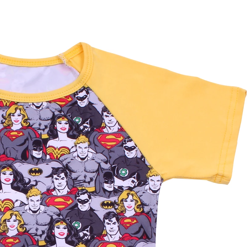 Top Class Quality Children Clothings Set Interesting Muscle Men And Women Printed Toddler Outfits Casual T-shirt With Short Sets | Детская