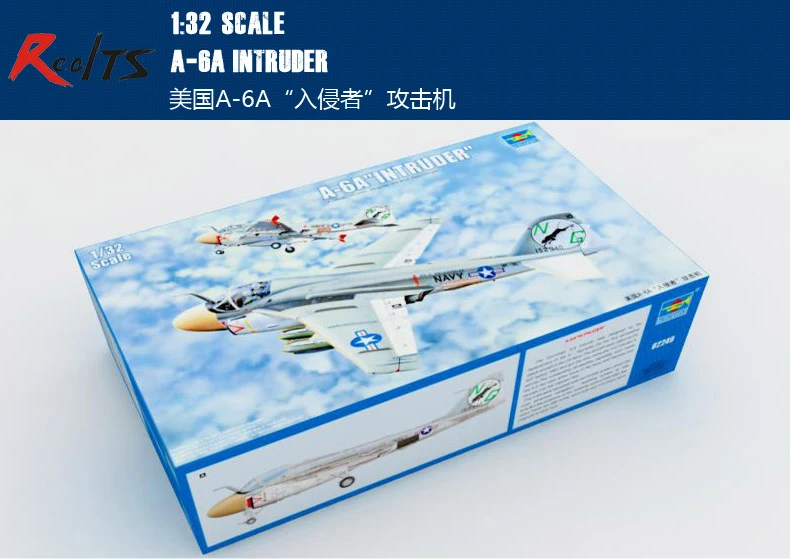 Пластиковая модель RealTS Trumpeter 1/32 A 6A Intruder 02249| |