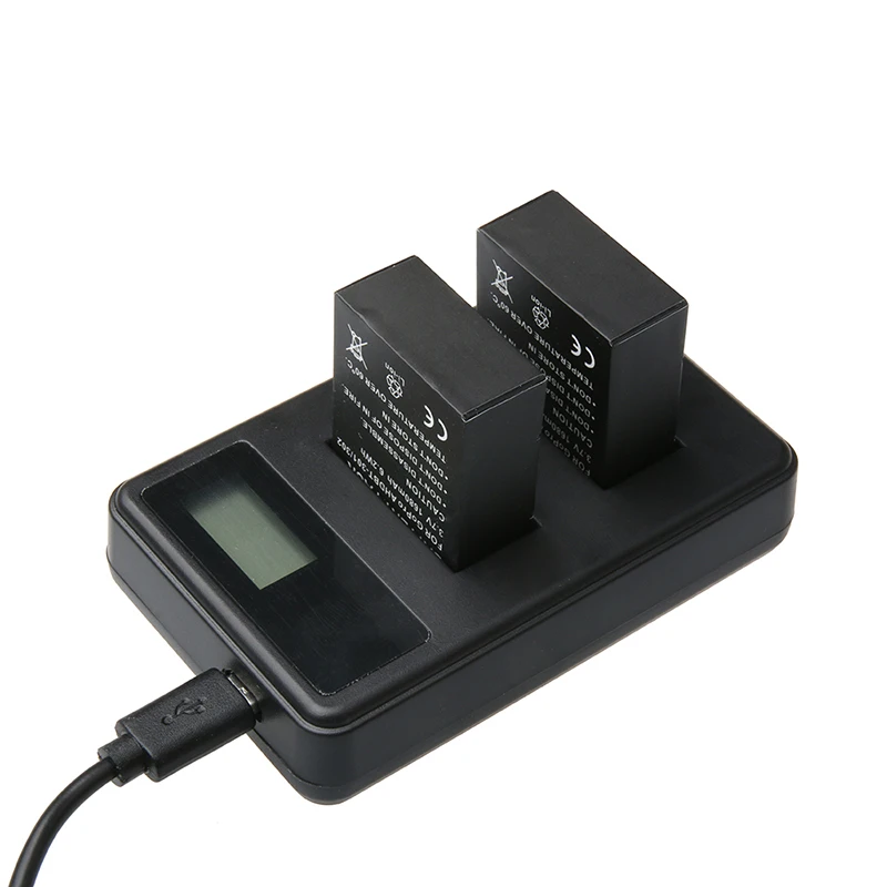 3.7V 1680mAh Hero 3 bateria Battery + LED USB Dual Charger For Gopro Go pro Session 4K Action Sport Camera Accessories | Электроника