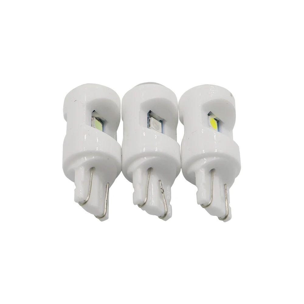 YSY 200x новая керамика T10/W5W 3030 6SMD светодиодный белый лед синий 12В Авто Мото зазор