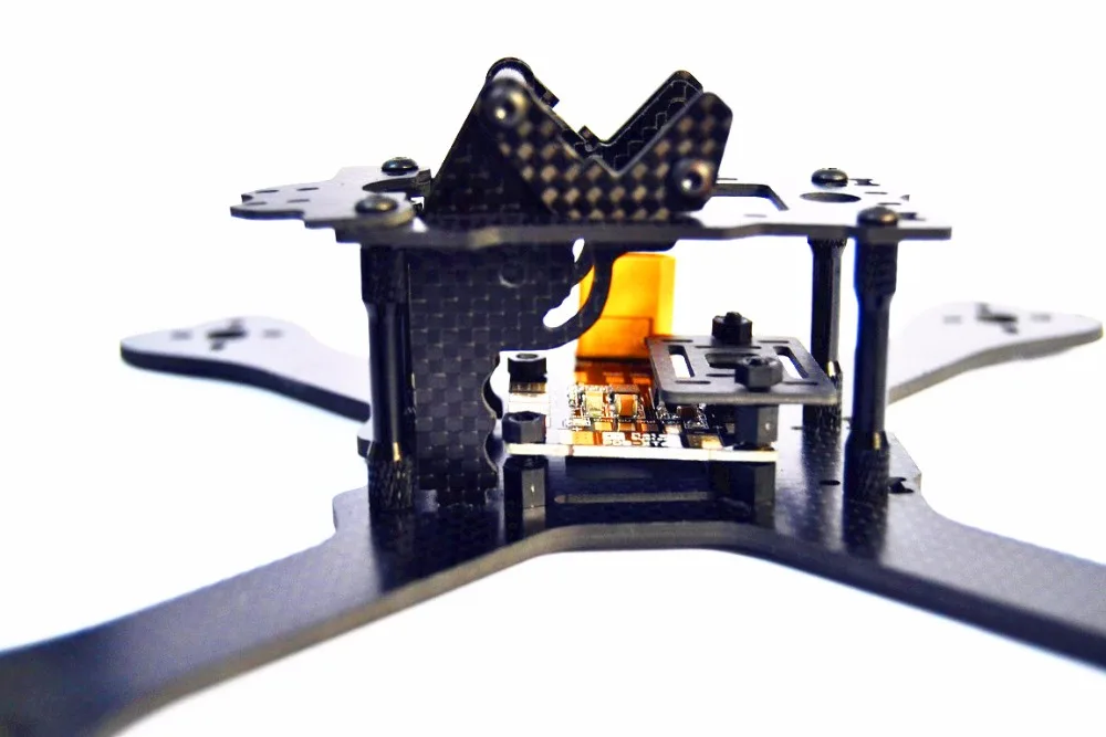 FPV Mini 210 мм Каркас из углеродного волокна Дрон Квадрокоптер 3/4 ручки PDB XT60 плата