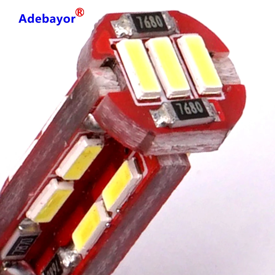 10 шт. Canbus T10 Led 5 Вт 4014 для Sumsung 19 SMD автомобильный маркер парковочная лампа Aprilia RXV RS