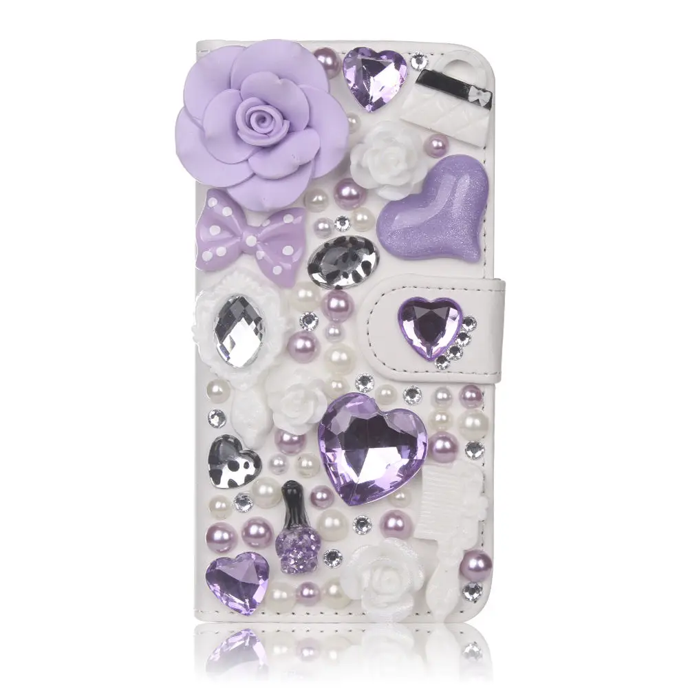 Милые блестящие чехлы бумажники с бриллиантами блестящий чехол со стразами для