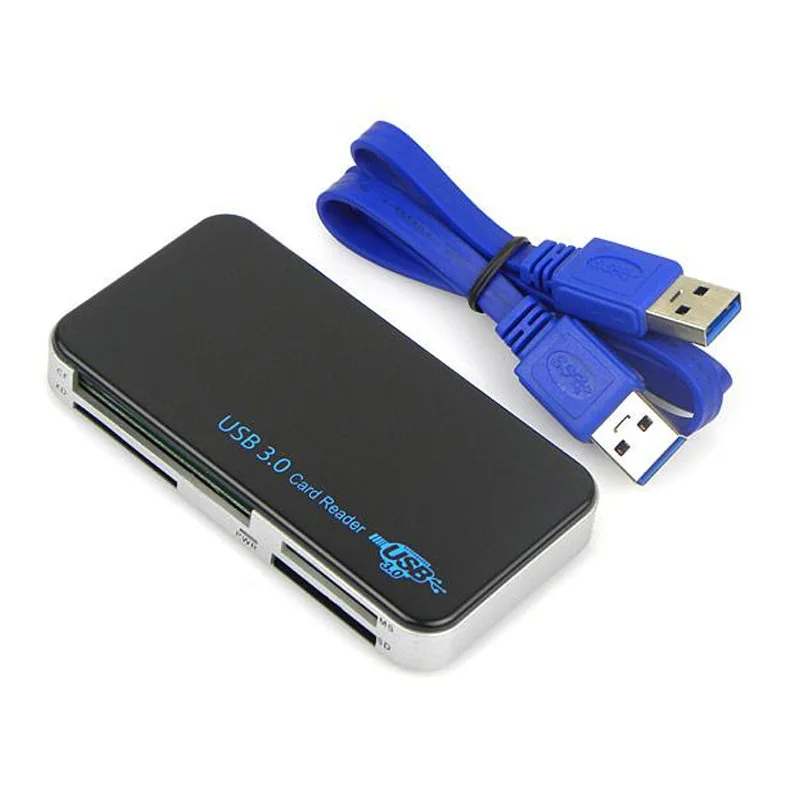 Vmonv USB 3,0 компактный флеш-адаптер, все-в-1 CF TF MicroSD SDHC PRO MS XD кардридер для ноутбука, компьютера, настольного пк от AliExpress WW