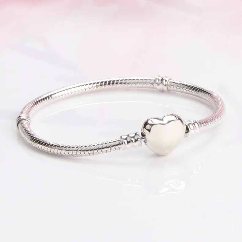 10 шт./лот 925 пробы серебряный браслет CZ Pave 590727CZ fit Pandoras талисманы европейский браслет из бисера ювелирные изделия DIY Изготовление