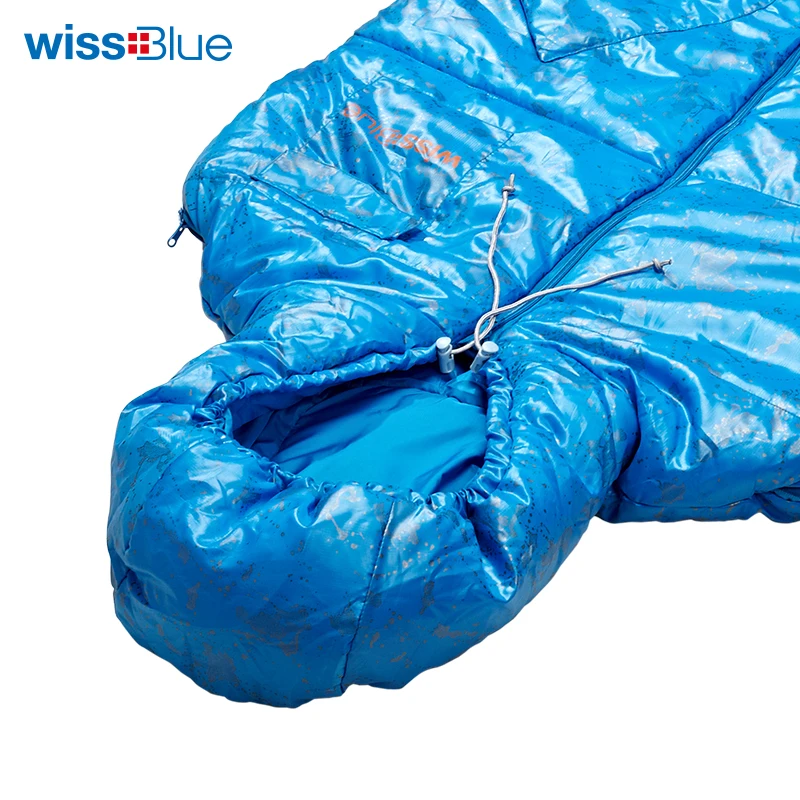 Wissblue Outdoor Professional Mummy Sleeping Bag Hiking Warm Lightweight Compact 3-4 Season For Adult/Child With Carry | Спорт и