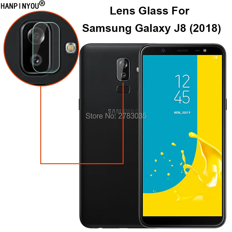 

For Samsung Galaxy J8 (2018) J810G J810Y J810F / On8 6.0" Clear Ultra Slim Back Camera Lens Protector Cover Tempered Glass Film