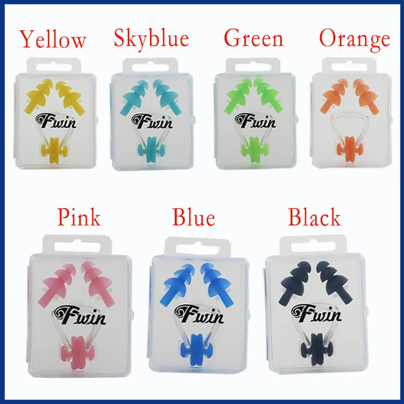 Высококачественные Мягкие Водонепроницаемые силиконовые затычки для плавания