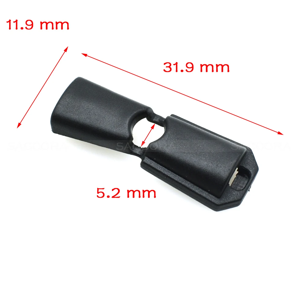 10 шт. заглушки для шнура на молнии|cord lock stopper|cord lockcord locks cord stoppers |