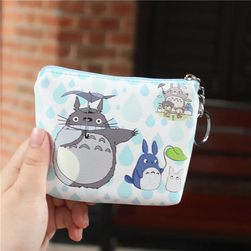 IVYYE, 1 шт., милый, Fate Totoro, аниме, ПУ, кошелек для монет, Мультяшные мягкие сумки для мелочи, кошелек для денег, карт, ключей, хранения, подарок